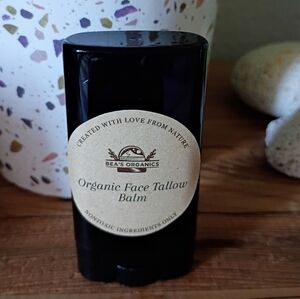 Organic Face Tallow Balm With Homey And Shea Butter Moisturizer
